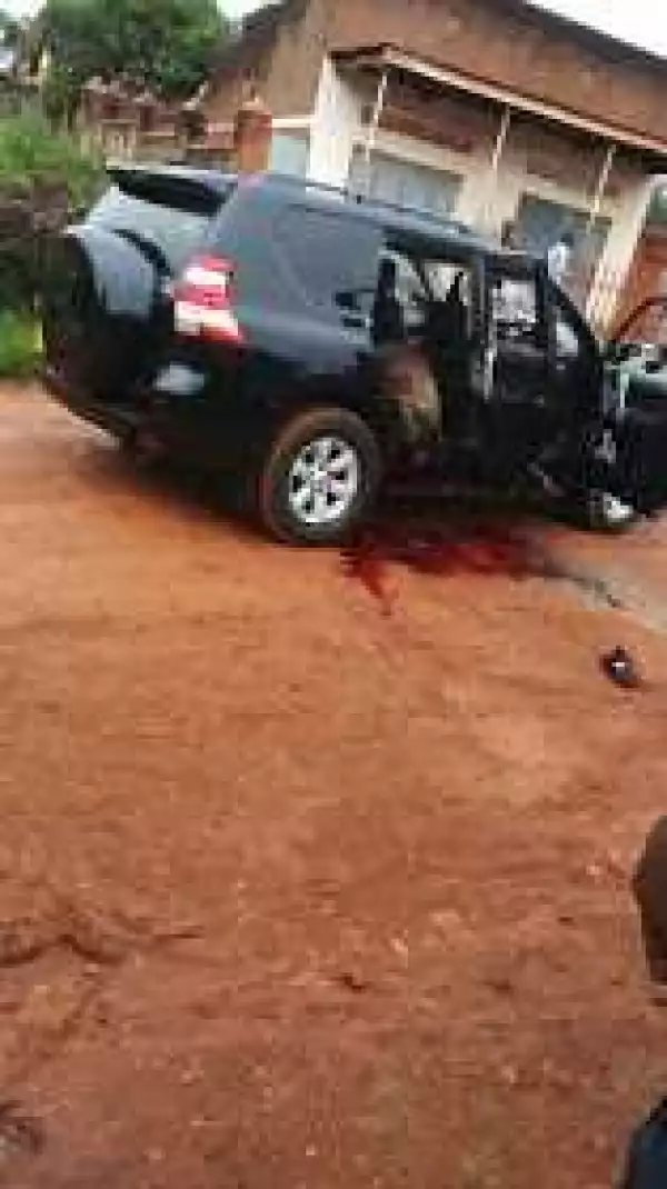 Ugandan Police Spokesman Assassinated With His Bodyguard In His Jeep. Graphic Photos